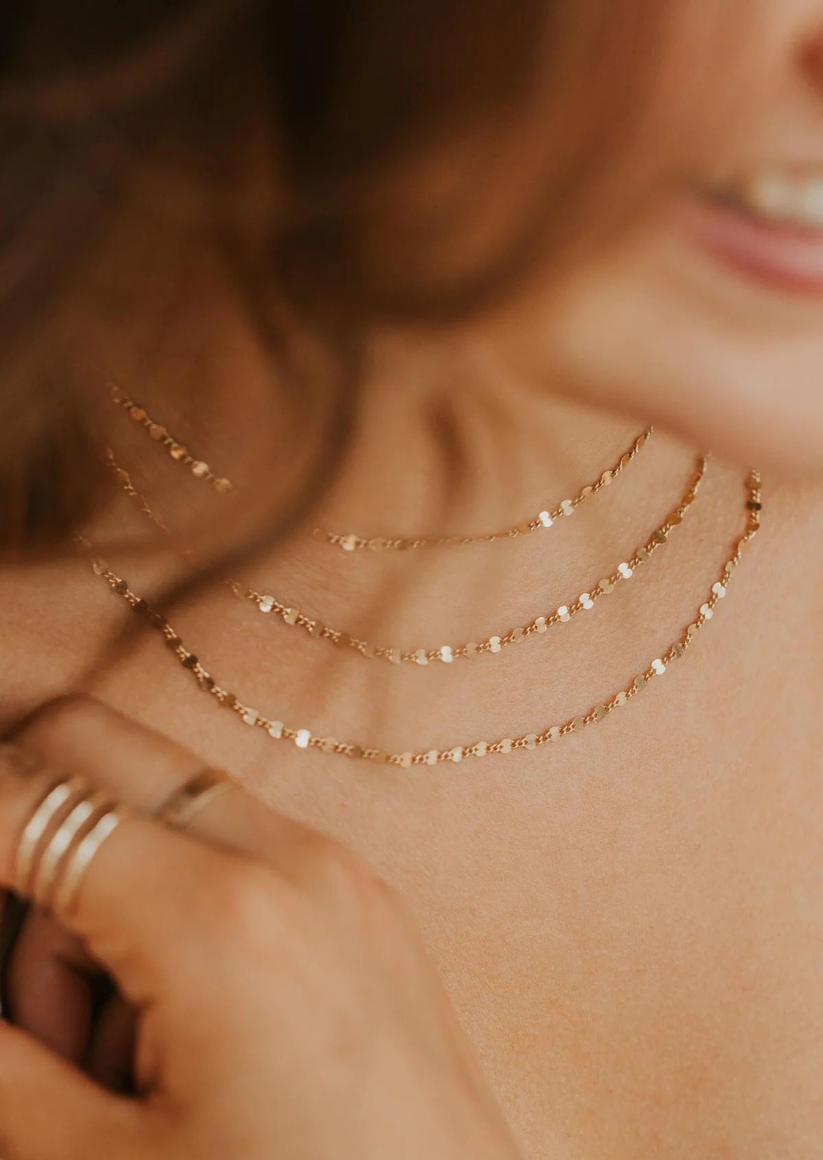 Hello Adorn layered necklace styling
